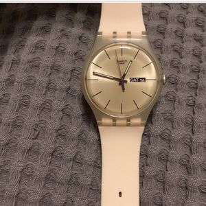 Rose Rebel Swatch watch